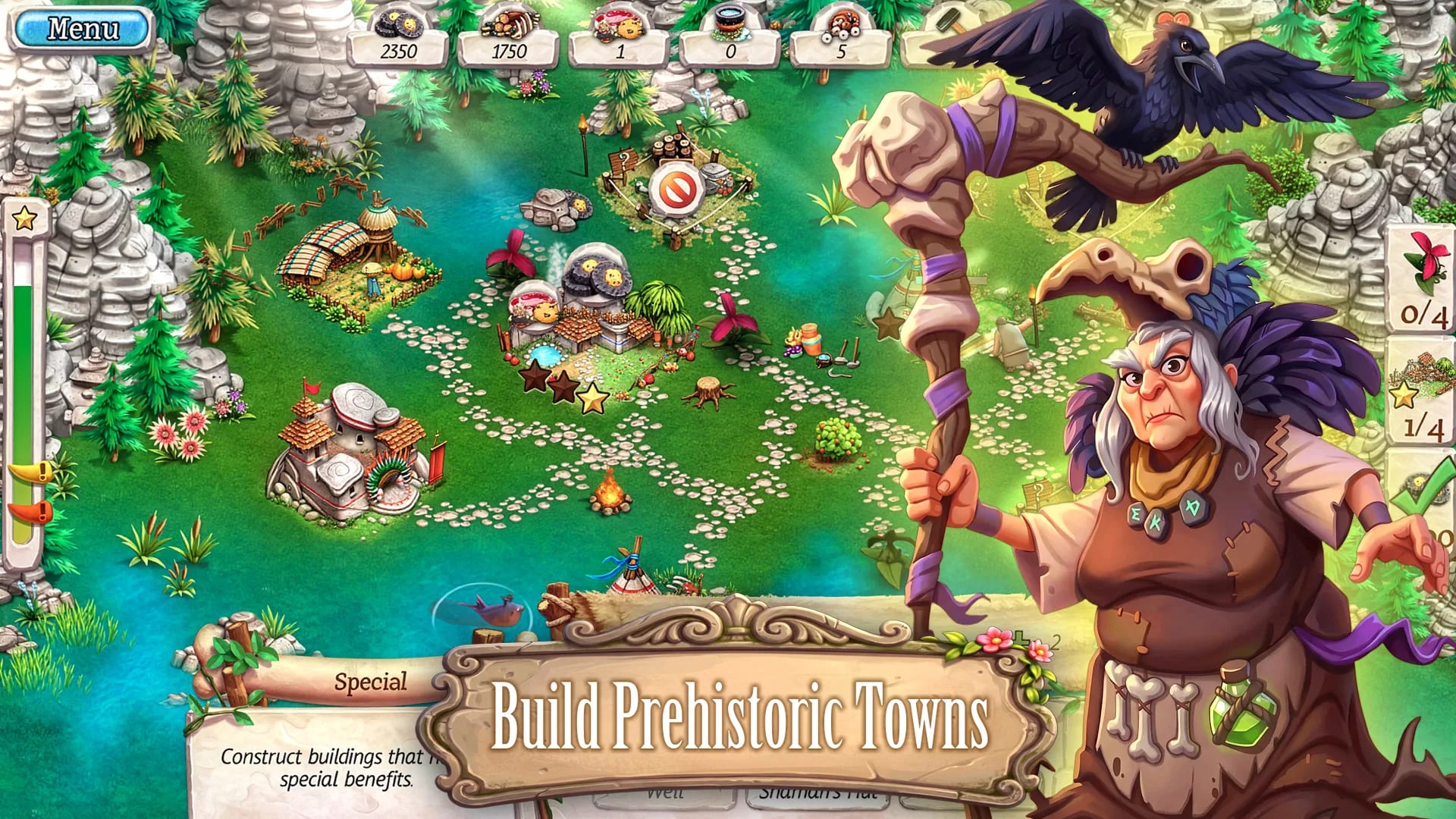 Cavemen Tales: Prehistoric Age — Android gameplay screenshot 2
