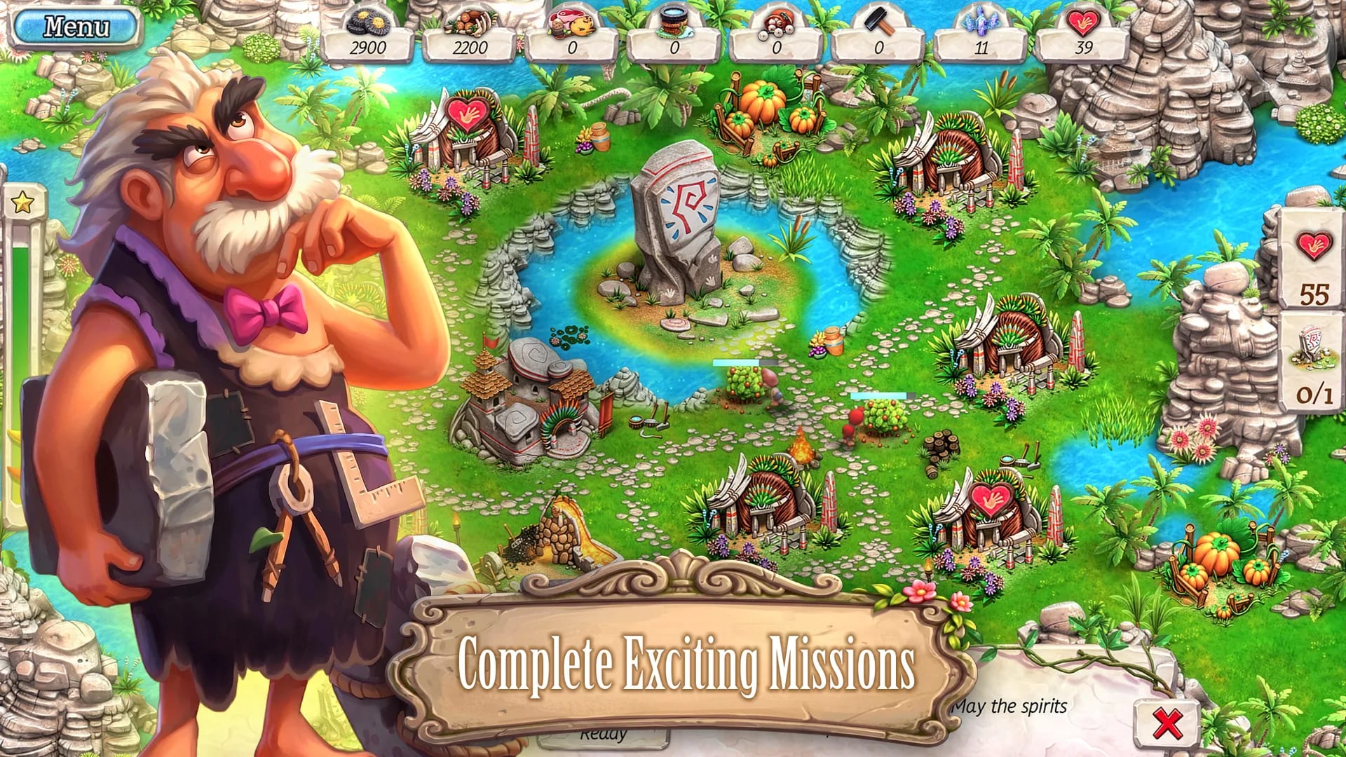 Cavemen Tales: Prehistoric Age — Android gameplay screenshot 3