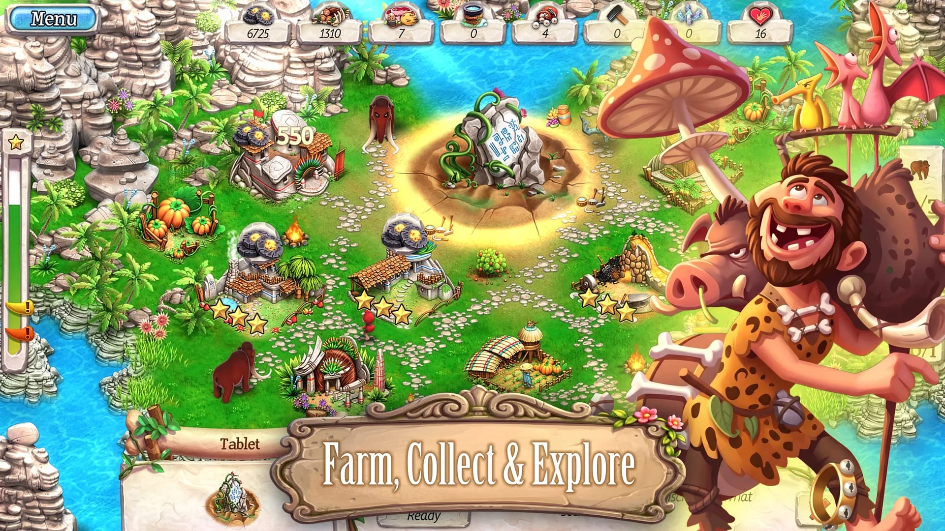 Cavemen Tales: Prehistoric Age — Android gameplay screenshot 4